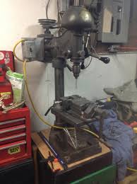 My unrestored Buffalo model 15 drill press. Motor is dated ...