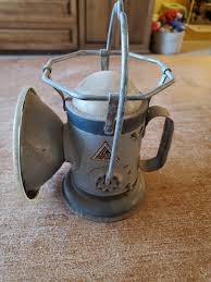 Railroad Coal Miner's Lantern Lamp--Delta Electric Company ...