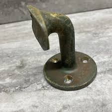 Vintage Solid Brass Base / Rail Mount For Boat?, 3” Tall X 2 ...