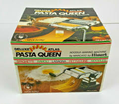 Deluxe Atlas Pasta Queen Maker Spaghetti Ravioli Lasagna ...