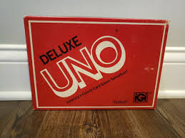 Vtg UNO Deluxe Card Game 1978 Retro 70s Family Card Game | eBay