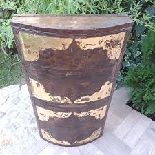 40x20 Inch Vintage Large Hand Painted Metal Chest Lid - Etsy