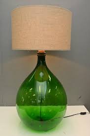 Sold at Auction: A LARGE DEMI JOHN CONVERTED TABLE LAMP ( 96H X 48 DIAMETER CM) (LEONARD JOEL DELIVERY SIZE: LARGE)