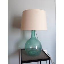 Pottery Barn Glass Table Lamp - AptDeco