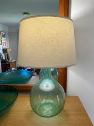 Pottery Barn Glass Lamp & Bowl for Sale in Asheville, NC - OfferUp