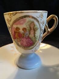 Minature Teacup and Saucer Gold Rim Made In Japan | eBay