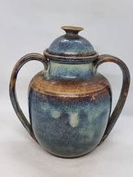 Vintage, Large Ceramic Jar With Lid | Made in Sweden ? | - Etsy