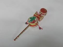 Small Denden daiko ornament 8.5cm / Japanese traditional ...