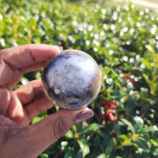 Agate Sphere - Dendritic - B – Elevated Calm