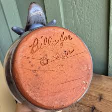 Folk Pottery Gray Blue Face Jug by Billy Joe Craven | 8" X 6" - Etsy