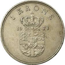 Denmark | 1 Krone Coin | Frederik IX | Km:851 | 1960 - 1972