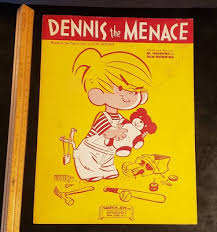 Dennis The Menace Sheet Music Hoffman Manning Hank Ketchum ...