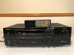 Denon AVR-600 Receiver HiFi Stereo Budget Audiophile Phono ...