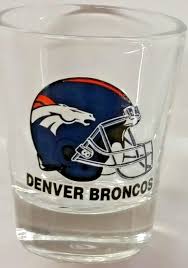 NFL Denver Broncos Shot Glass, NEW (Helmet) | eBay
