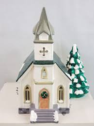 Department 56 Snow Village Lighted Painted All Saints Church ...