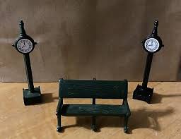 Department 56 Dickens Christmas Village Wrought Iron Park ...