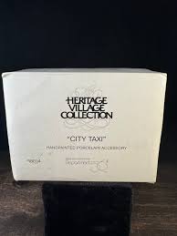 Department 56 "xmas City Taxi" the Heritage Village ...
