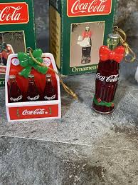 ORIGINAL BOXES 2 Vtg Coca Cola Willitts Christmas Mini ...