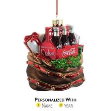 Coca-Cola® Santa Bag Ornament | Food & Drink Ornaments ...