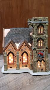 Vintage 1998 St. Nicholas Square Illuminated Church ...