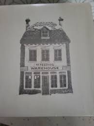 Department 56 Fezziwig's Warehouse Dicken's Village Series ...