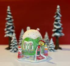 Christmas Decor Collectible Candy House Gumdrop Shop ...