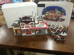 Dept 56 Snow Village Harley Davidson Manufacturing Christmas ...