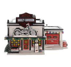 Department 56 - Snow Village - Harley-Davidson Motorcycle ...