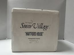 Dept. 56 - Snow Village "Hartford House" 54267 1992 Retired ...