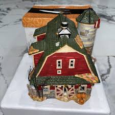 Haunted Barn ~ Lighted House ~ 2001 Dept 56 Snow Village ...
