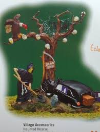 Dept 56 Haunted Hearse Snow Village Halloween Series 53057 - Treasure Trove Collectibles & Marketplace