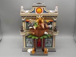 Vintage Snow Village "noah's Stuffed Animals" Illuminated ...