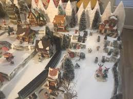 Christmas Village Display Platform Huge 4x8' With Train ...