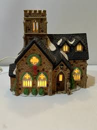 Dept 56 Christmas Village Knottinghill Church - Etsy