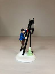 Dept 56- Lamplighter Accessory Set- Dickens Village Series ...