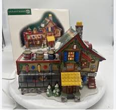 Dept 56 Retired North Pole Series LEGO BUILDING CREATION ...