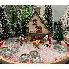 North Pole Village Starter Set Vintage