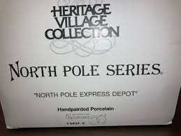 Vintage Dept 56 56278, Dept 56 North Pole Express Depot ...