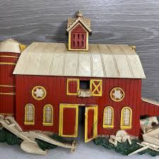 1975 VTG Homco Dart Ind 3D Wall Plaque Farm House Chickens ...
