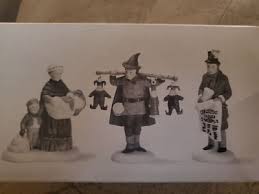 Dept. 56 Heritage Village Portobello Road Peddlers Set Of 3 ...
