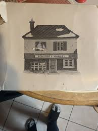 Vintage Dept 56 Dickens Village Series Scrooge And Marley ...