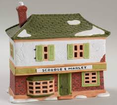 Dickens Village Scrooge & Marley Counting House-Original ...