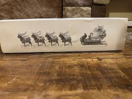 Vintage Department 56 Heritage Village Sleigh & Eight Tiny ...