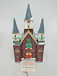 Department 56 Dept 56 Snow Village St Luke's Church | eBay