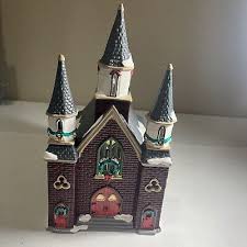 Dept 56 Snow Village “St. Luke's Church” Retired 1992 | eBay