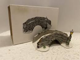 Dept 56 Dickens' Heritage Village Collection- Stone Bridge ...