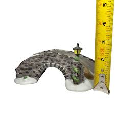 Dept 56 Dickens Heritage Village Stone Bridge 1987 #6546-3 ...