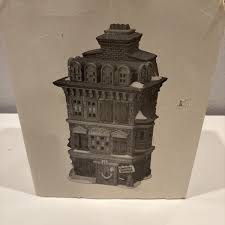 Dept 56 Dickens' Village Series "The Flat Of Ebenezer Scrooge" 1989 Retired | eBay