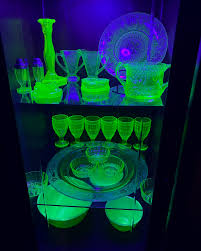 For anyone wondering how the uranium glass collection is ...