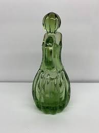 Imperial Glass Green Cruet 6” | eBay